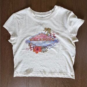 Billabong White Graphic T-Shirt